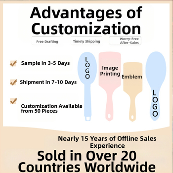 Karšto pardavimo tuščiavidurės šonkaulių šukos ovalios masažinės šukos macaron spalvos uodų spiralės šukos logotipo spausdinimas plastikinės šukos didmeninė prekyba