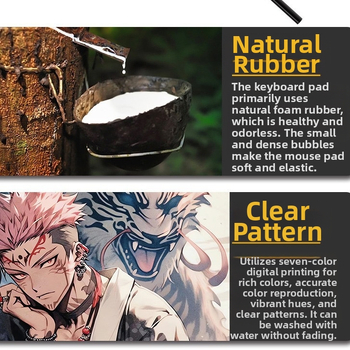 Tarpvalstybinis „Amazon“ pelės kilimėlis, didmeninė prekyba „Demon Slayer“ stalo kilimėliu, japonų piratų mokymosi kilimėlis, „Dragon Ball Cartoon“ sutirštintas neslystantis kilimėlis