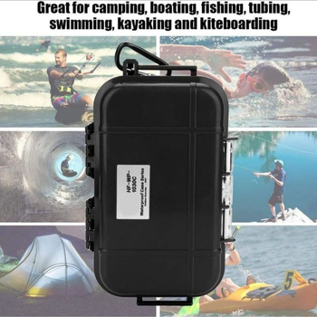 Το πιο δημοφιλές Edc Outdoor Survival του Amazon, αδιάβροχο κουτί με ρυθμιζόμενο ελαστικό υπόστρωμα για επιβίωση σε εξωτερικούς χώρους, ανθεκτικό στην υγρασία, τους κραδασμούς και την πίεση.