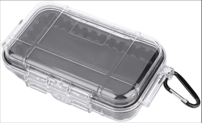 Az Amazon legkelendőbb Edc kültéri túlélési nedvességálló, ütésálló és nyomásálló vízálló doboza, állítható puffer gumibetéttel