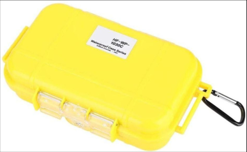 Az Amazon legkelendőbb Edc kültéri túlélési nedvességálló, ütésálló és nyomásálló vízálló doboza, állítható puffer gumibetéttel