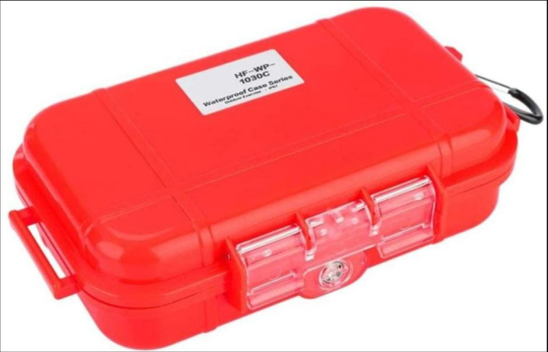 Az Amazon legkelendőbb Edc kültéri túlélési nedvességálló, ütésálló és nyomásálló vízálló doboza, állítható puffer gumibetéttel