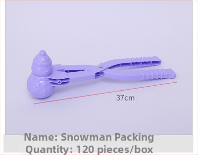 Sniego gniūžčių segtukas, žaidžiantis smėlyje ir vandenyje, vaikų žiemos lauko žaislai, kūdikis žaidžia sniege, segtukas, interaktyvus sniego gniūžčių kovos įrankis