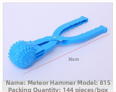 Sniego gniūžčių segtukas, žaidžiantis smėlyje ir vandenyje, vaikų žiemos lauko žaislai, kūdikis žaidžia sniege, segtukas, interaktyvus sniego gniūžčių kovos įrankis