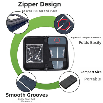 Κατασκευαστής ζεστός πωλητής γκολφ putter καθρέφτη εσωτερική προσομοίωση διαδρομής πρακτικής putter καθρέφτη εκπαιδευτής στάσης