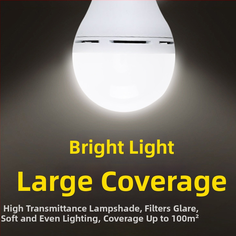 Соларна крушка за зареждане, нощна светлина за пазар, мобилна LED светлина, къмпинг, прекъсване на захранването, аварийно осветление за открито