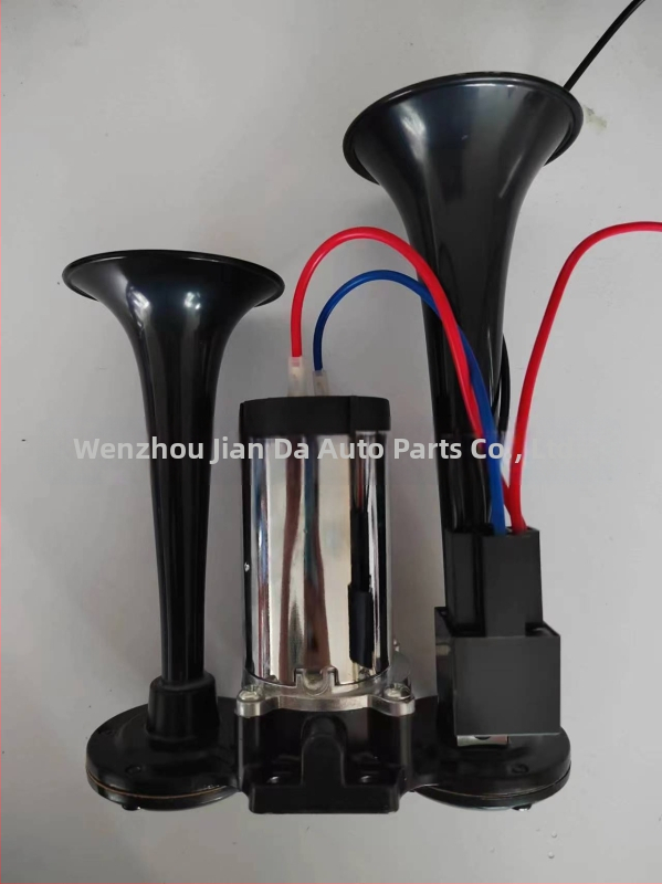 Еднокомпонентна електрическа въздушна клаксона 12v 24V супер силен 135 dB модифициран автомобил камион мотоциклет универсален бензин