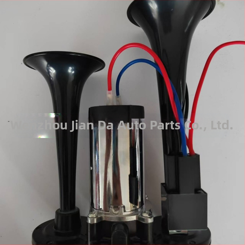 Еднокомпонентна електрическа въздушна клаксона 12v 24V супер силен 135 dB модифициран автомобил камион мотоциклет универсален бензин