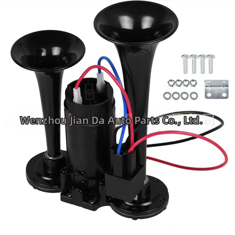 Еднокомпонентна електрическа въздушна клаксона 12v 24V супер силен 135 dB модифициран автомобил камион мотоциклет универсален бензин