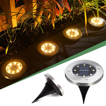 Lauko vandeniui atsparus grindų šviestuvas, LED lauko laiptų šviestuvas, vejos saulės energija varomas šviestuvas, kiemo sodo dekoratyvinis kraštovaizdžio šviestuvas