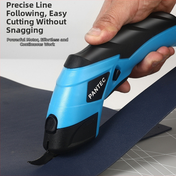 Elektrinės elektrinės žirklės audinio pjovimo artefaktas rankinės žirklės drabužiai kartonas kilimas oda audinys mažas audinio pjovimo staklės