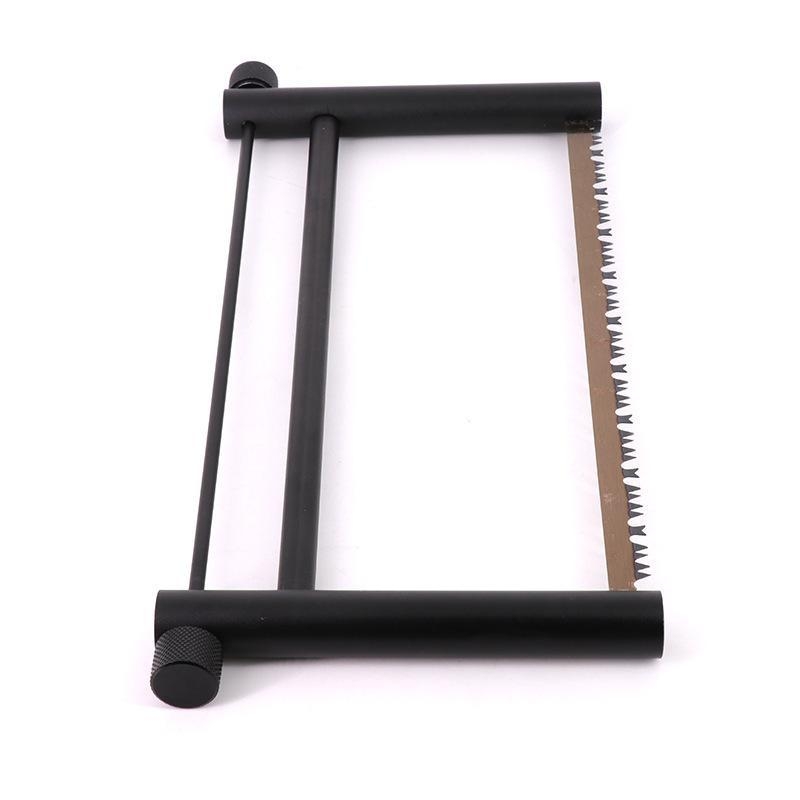 Lengvas lauko daugiafunkcis rankinis pjūklas, nešiojamas stovyklavimo įrankis, greitai nuimamas pjūklo diskas, sodo medienos rankinis pjūklas