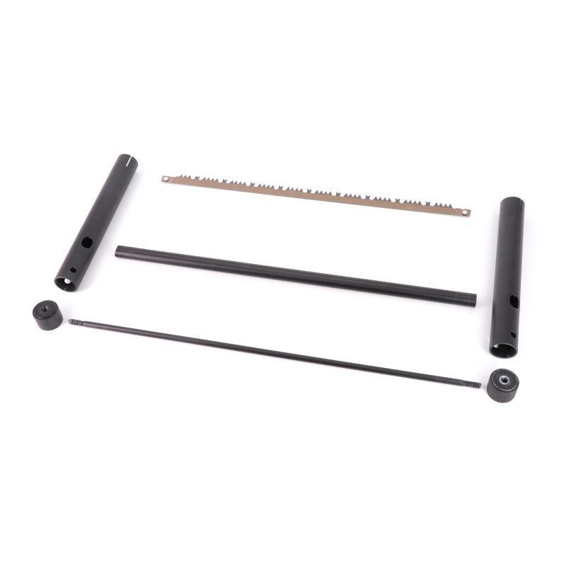 Lengvas lauko daugiafunkcis rankinis pjūklas, nešiojamas stovyklavimo įrankis, greitai nuimamas pjūklo diskas, sodo medienos rankinis pjūklas