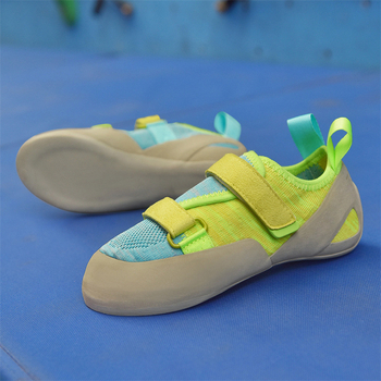 Pantofi de alpinism pentru adolescenți, bărbați și femei, pantofi sport respirabili, antiderapanți, tricotați, pentru interior, pentru adulți, profesioniști, pentru alpinism