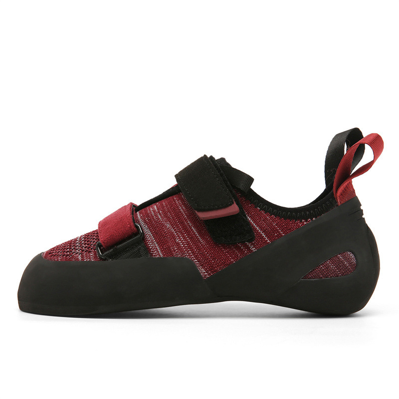 Pantofi de alpinism pentru adolescenți, bărbați și femei, pantofi sport respirabili, antiderapanți, tricotați, pentru interior, pentru adulți, profesioniști, pentru alpinism