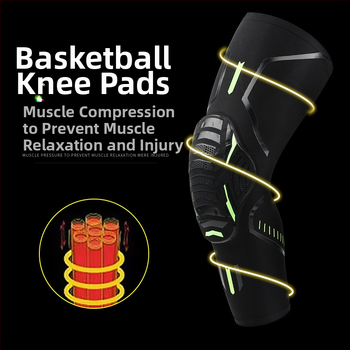 Αθλητικός προστατευτικός εξοπλισμός κάλυμμα επιγονατίδας με κυψελοειδή αντικρουόμενη συμπίεση, ζεστό προστατευτικό ποδιών γυμναστικής, ανδρικό και γυναικείο μπάσκετ, ποδόσφαιρο, ορειβασία, ιππασία