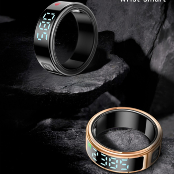 ER08 интелигентен пръстен, пръстен, водоустойчив, пулс, кръв, кислород, здравословен спорт, двойки, наблюдение на съня, SmartRing