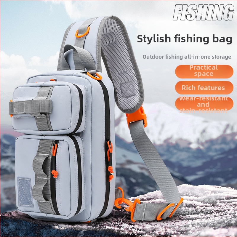 Luya Bag kaheotstarbeline, tipptasemel veekindel vöökott unisex multifunktsionaalne õlakott ristikere kandmiseks, õues reisimiseks ja jalgrattasõiduks