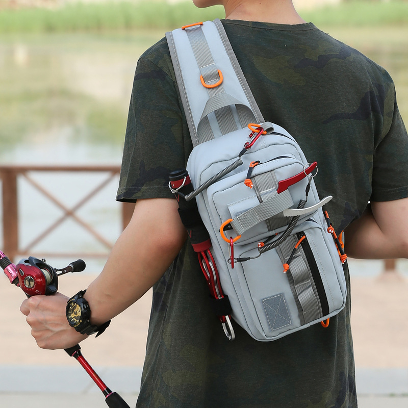 Luya Bag kaheotstarbeline, tipptasemel veekindel vöökott unisex multifunktsionaalne õlakott ristikere kandmiseks, õues reisimiseks ja jalgrattasõiduks