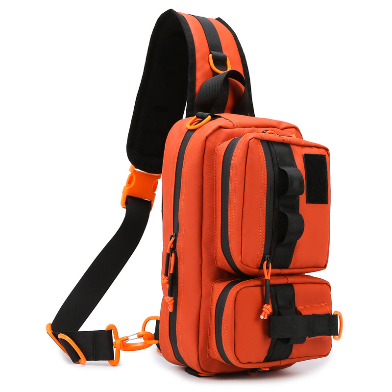 Luya Bag kaheotstarbeline, tipptasemel veekindel vöökott unisex multifunktsionaalne õlakott ristikere kandmiseks, õues reisimiseks ja jalgrattasõiduks