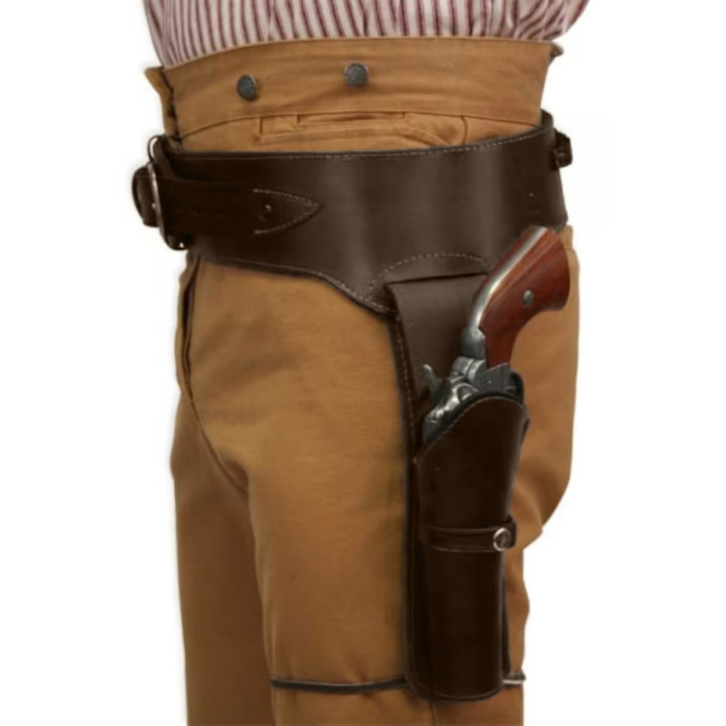 2023 m. Europos ir Amerikos viduramžių užsienio prekybos pankroko vesterno džinsinis revolverio dėklas retro diržas KOSPLEJUS