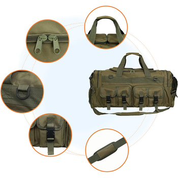 Vīriešu āra sporta ceļojumu bagāžas soma lielas ietilpības taktiskā aprīkojuma plecu soma alpīnismam, kempingam, pārnēsājama fitnesa soma