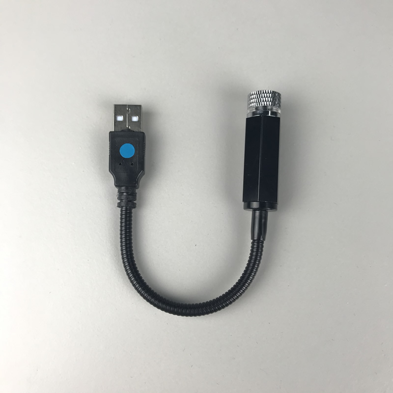 USB Star Air lampas atmosfēras lampas automašīnas zvaigžņu atmosfēras lampas modificēta salona projekcijas lampas automašīnas pārrobežu