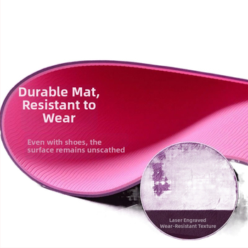 Στρώμα γιόγκα με λαβή για φοιτητές, διευρυμένο, παχύρρευστο, ηχομονωτικό χαλάκι χορού, γυμναστικής, σχοινιού, χαλάκι skipping για γυναίκες, εργοστάσιο ενός τεμαχίου χονδρικής