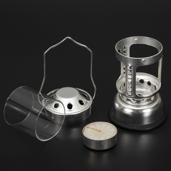 Piiriülene õues kasutatav hõbedane matkalamp alusega alumiiniumsulamist öise kalapüügi teeküünla lamp kalapüügiks rippuv ponilamp hulgimüük