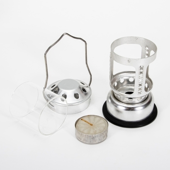 Piiriülene õues kasutatav hõbedane matkalamp alusega alumiiniumsulamist öise kalapüügi teeküünla lamp kalapüügiks rippuv ponilamp hulgimüük