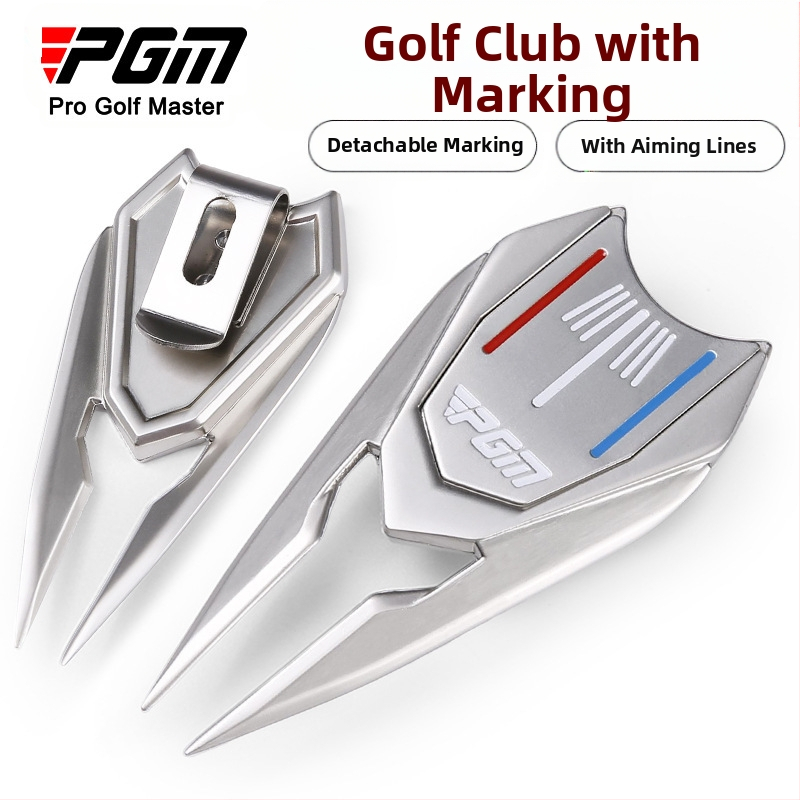 PGM golf zöld villajavító fairway javító szerszám Mark fém anyagú golf szerszámvillával