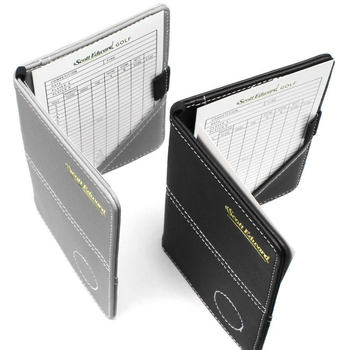 Σετ καρτών σκοραρίσματος για είδη γκολφ, αξεσουάρ εκτός γηπέδου γκολφ, γκρι, μαύρο μπουφάν σκοραρίσματος