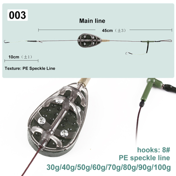 Ftk Eiropas karpu makšķerēšanas āķis makšķerēšanas grupa ēsmas būris Feide makšķerēšanas padevējs ligzdas izgatavošanas ierīce svina kulons Dali zirgs pārrobežu ražotājs