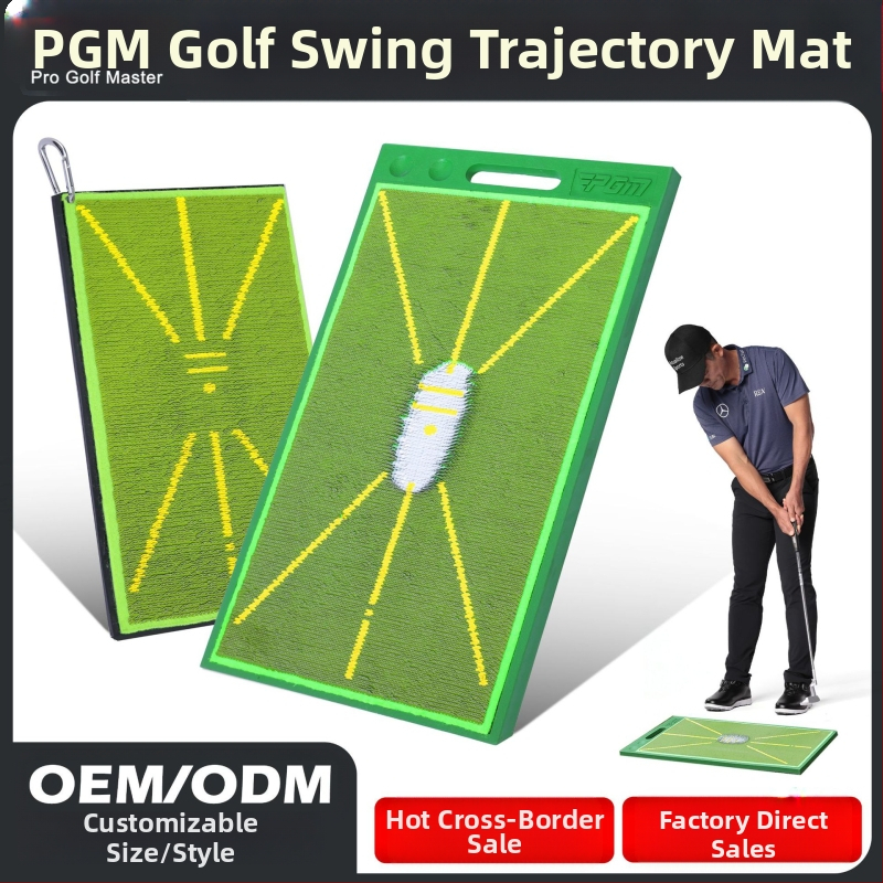 PGM golfpad gyöngyütés pálya kezdő edzés nyomérzékelő pad lendítő edzőgép