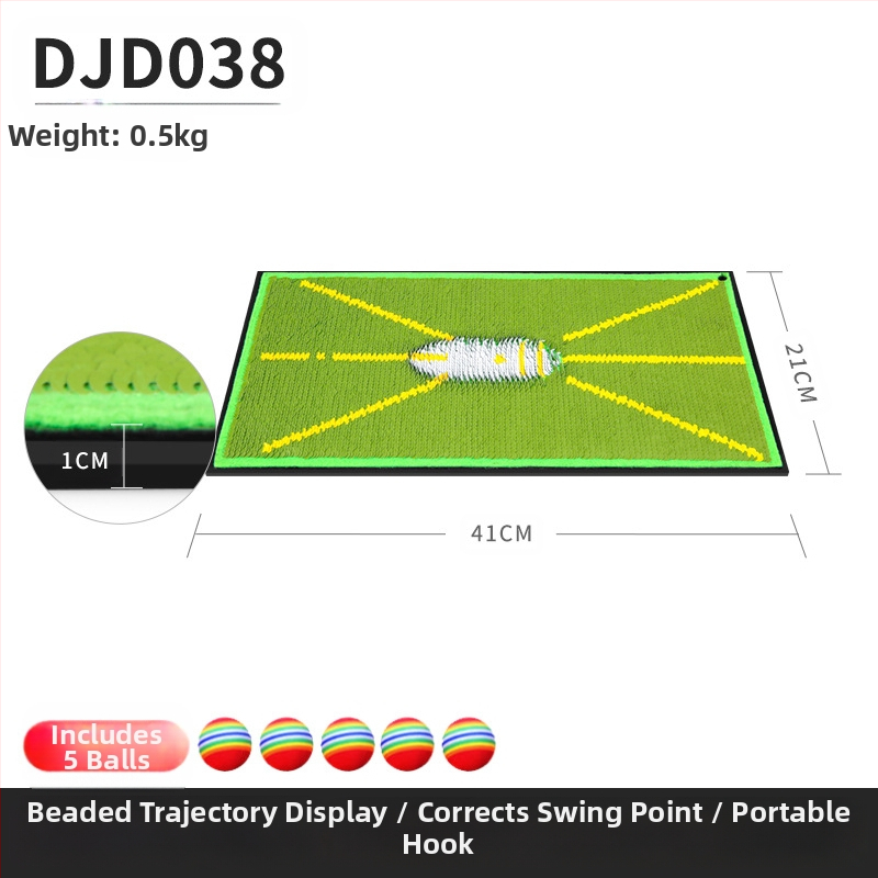 PGM golfpad gyöngyütés pálya kezdő edzés nyomérzékelő pad lendítő edzőgép