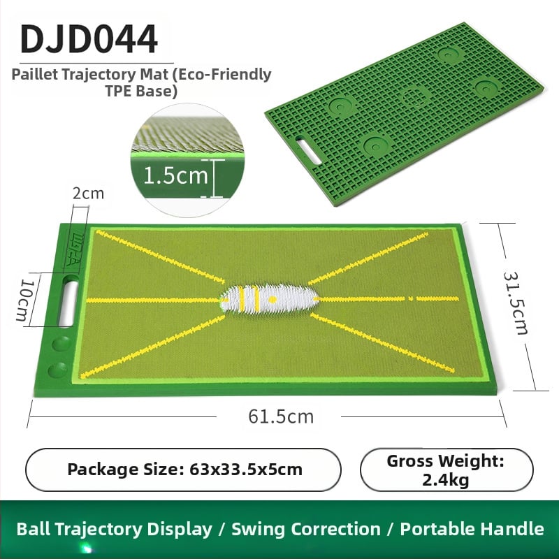 PGM golfpad gyöngyütés pálya kezdő edzés nyomérzékelő pad lendítő edzőgép