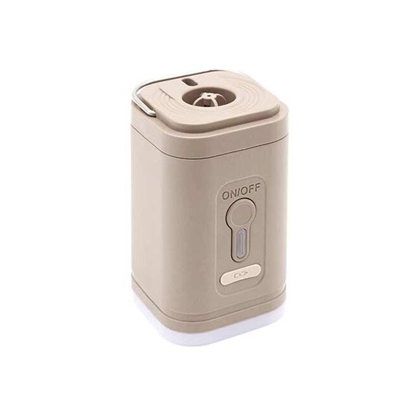 Új kültéri kemping légpumpa, kényelmes, kompakt és nagy teljesítményű légpumpa, kempingvilágítással ellátott többfunkciós légpumpa hordó