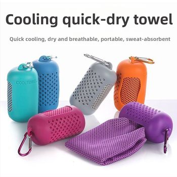 Πετσέτα Summer Cool Sensation για αθλητικές δραστηριότητες εξωτερικού χώρου, με αίσθηση πάγου, για γρήγορη ξήρανση και μείωση της θερμοκρασίας