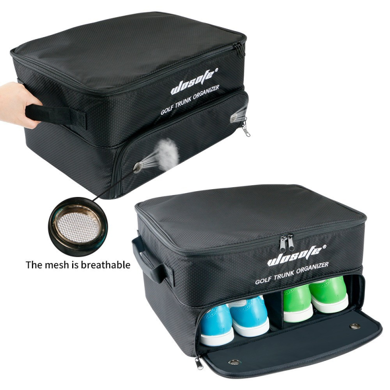 Határokon átnyúló gyártó szállít közvetlenül új, vízálló nejlonból készült, összecsukható, réteges tárolótáskát, golftáskát, golfruházatot