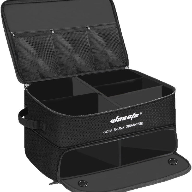 Határokon átnyúló gyártó szállít közvetlenül új, vízálló nejlonból készült, összecsukható, réteges tárolótáskát, golftáskát, golfruházatot