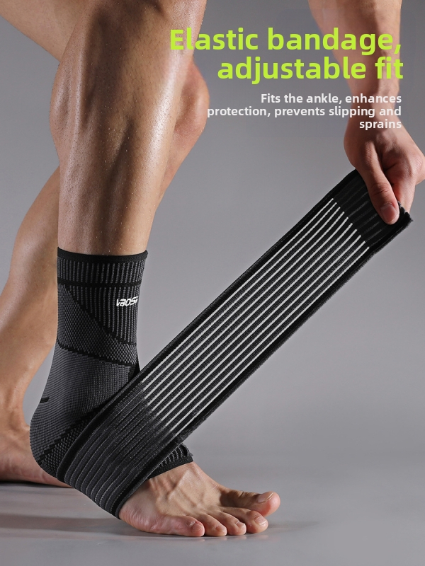 Vbosi Спортна опора за глезена под налягане, противоплъзгаща, дишаща, за бягане на открито, таекуондо, бадминтон, баскетбол, производител на едро