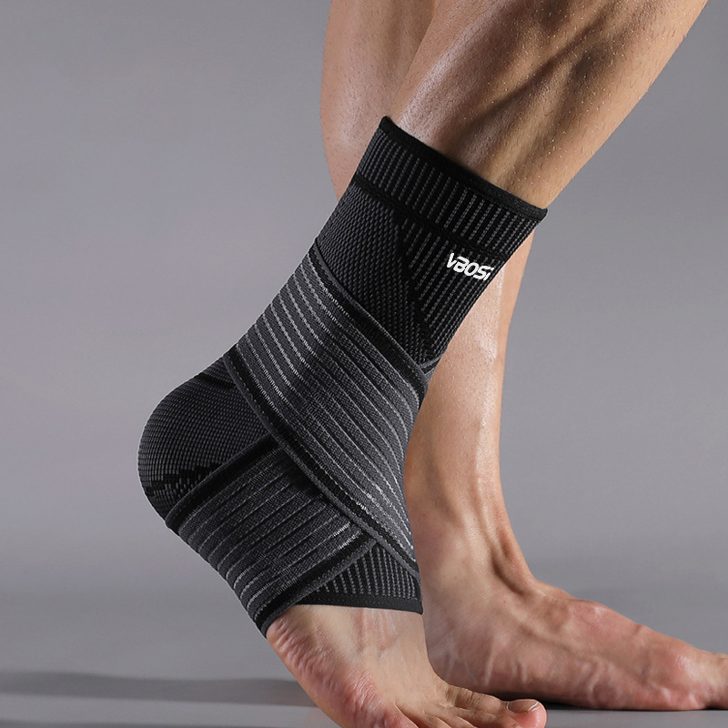 Vbosi Спортна опора за глезена под налягане, противоплъзгаща, дишаща, за бягане на открито, таекуондо, бадминтон, баскетбол, производител на едро