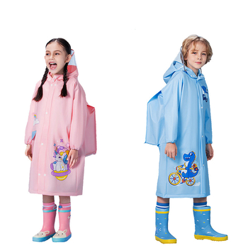 Παιδικό αδιάβροχο για μωρά, νηπιαγωγείο, μαθητής δημοτικού σχολείου, πόντσο με κάθισμα σχολικής τσάντας, αγόρια, κορίτσια, αδιάβροχο, χονδρική πώληση