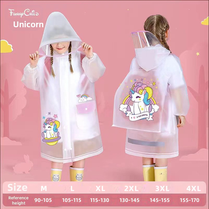 Παιδικό αδιάβροχο για μωρά, νηπιαγωγείο, μαθητής δημοτικού σχολείου, πόντσο με κάθισμα σχολικής τσάντας, αγόρια, κορίτσια, αδιάβροχο, χονδρική πώληση