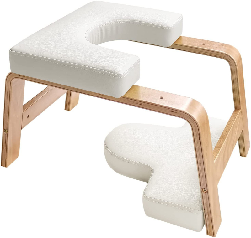 Határokon átnyúló tömörfa jógaszék, fitnesz inverziós szék, otthoni edzőszék, segédszék, jógaszék nagykereskedelem