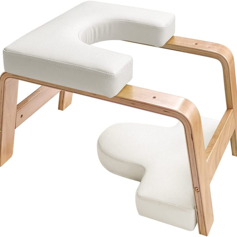 Határokon átnyúló tömörfa jógaszék, fitnesz inverziós szék, otthoni edzőszék, segédszék, jógaszék nagykereskedelem