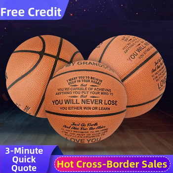 Производител на едро, абсорбираща потта, полиуретанова баскетболна топка № 7, стандартна топка за студенти в кампуса, специална баскетболна топка, може да се отпечата с лого, дропшипинг