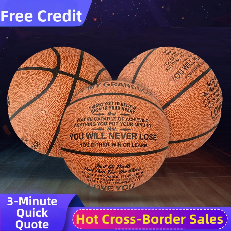 Производител на едро, абсорбираща потта, полиуретанова баскетболна топка № 7, стандартна топка за студенти в кампуса, специална баскетболна топка, може да се отпечата с лого, дропшипинг