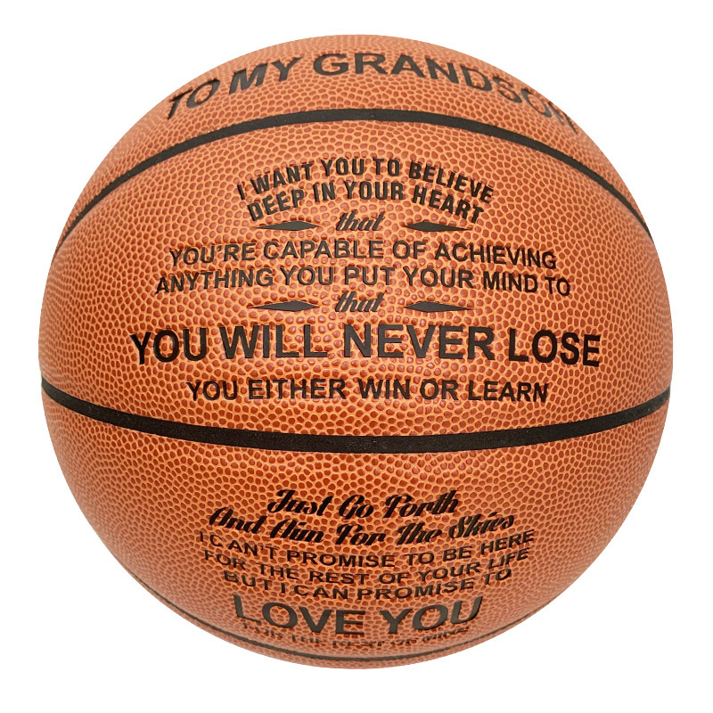 Производител на едро, абсорбираща потта, полиуретанова баскетболна топка № 7, стандартна топка за студенти в кампуса, специална баскетболна топка, може да се отпечата с лого, дропшипинг