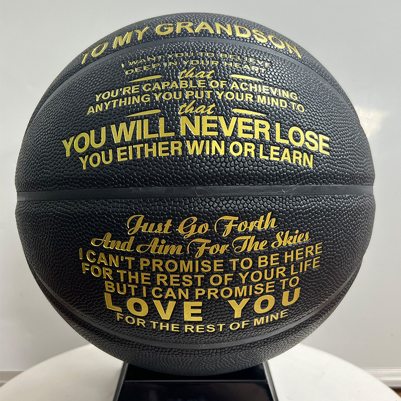 Производител на едро, абсорбираща потта, полиуретанова баскетболна топка № 7, стандартна топка за студенти в кампуса, специална баскетболна топка, може да се отпечата с лого, дропшипинг